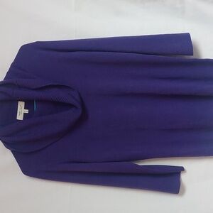 Sherrt Tayler Deep Purple Cowl Neck Sweater